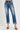 Risen Jeans - Tummy Control High Rise Cropped Straight Leg Jeans with Adjustable Cuffed Hem (27.5" Inseam) - RDP5941-SaltTree