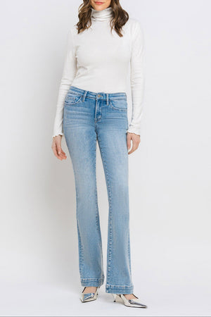 Vervet Denim - Mid Rise Bootcut Jeans - T6243