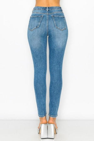 Wax Jean - Authentic High Waisted Basic Skinny - 90284 - SaltTree