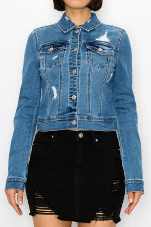 Wax Jean - Destructed Jacket - 90273