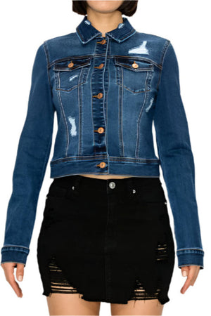 Wax Jean - Destructed Jacket - 90273