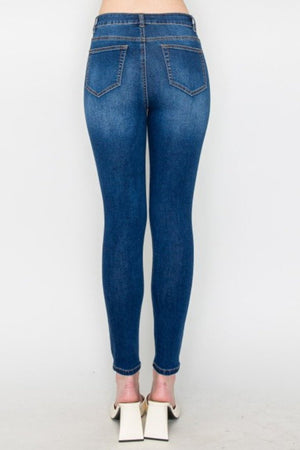 Wax Jean - Basic Super Stretchy Skinny Jeans - 90360 - SaltTree