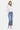 Vervet - Super High Rise Crop Wide Leg Raw Hem Jeans (26" Inseam) - V3541