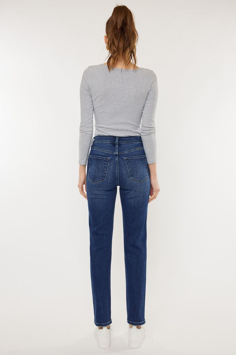 Kancan - Adaline High Rise Slim Straight Jeans - kc11252 - SaltTree