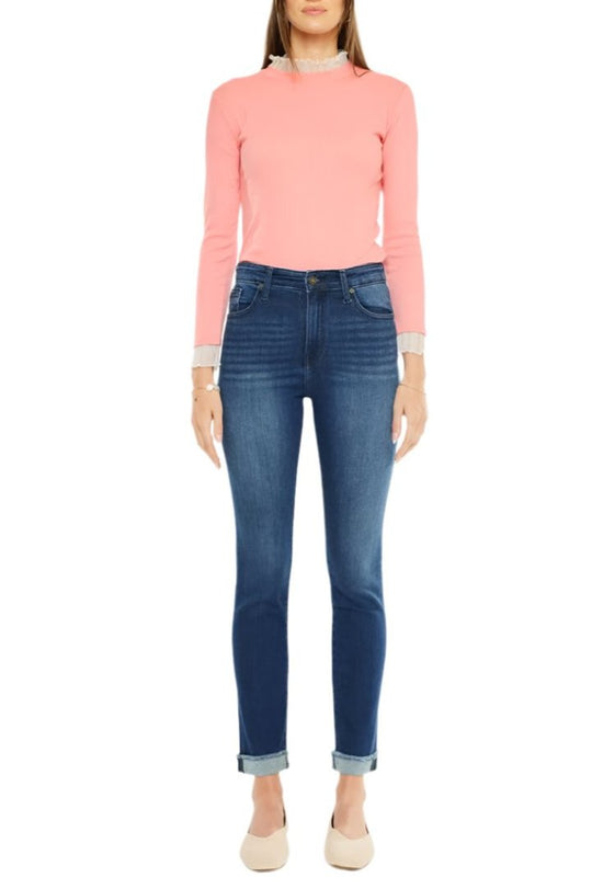 Kancan - Janice High Rise Cigarette Leg Jeans - ESSENTIAL, KC20000