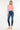 Kancan - High-Rise Straight Cigarette Jeans with 5-Button Fly (28" Inseam) - ESSENTIAL, KC20000-SaltTree