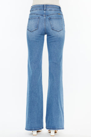 Kancan - Onyx Ultra High Rise Wide Flare Jeans - KC20020