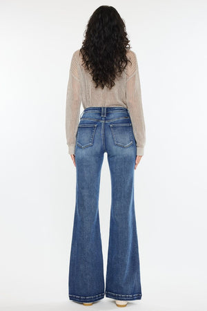 Kancan - Avonlea High Rise Wide Leg Flare Jeans - KC20024