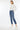 Kancan - Pamela Mid-Rise Slim Straight Jeans with Double Fold Hem (27" Inseam) - Essential, KC20055D-SaltTree