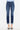 Kancan - Emely Mid-Rise Slim Straight Leg Jeans with Distressed Cuffed Hem (27" Inseam) - Essential, KC20062D-SaltTree