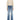 Kancan - Carrie Mid-Rise True Straight Leg Jeans with Distressed Knee and Cuffed Hem (29" Inseam) - Essential, KC20064M-SaltTree