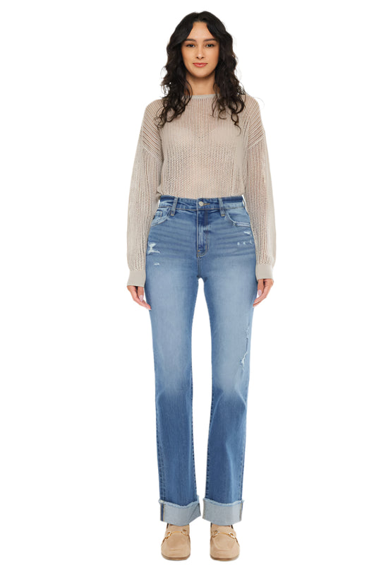 Kancan - Trini High Rise Straight Jeans - Essential, KC20065M