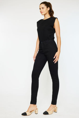 Kancan - Women's High Rise Super Skinny Jeans - kc5002bk - SaltTree