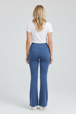 Zenana - Buttery Soft Flare Leg High Waist Yoga Pants - MP-9079A