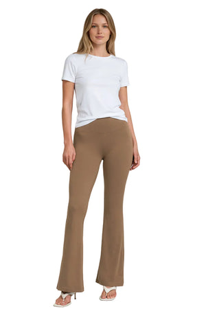 Zenana - Buttery Soft Flare Leg High Waist Yoga Pants - MP-9079A