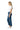 Wax Jean - Basic Crop Straight Leg Denim Jeans in Soft Rayon Blend (25.5" Inseam) - 90421-SaltTree