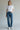 Wax Jean - High Rise Sketch Wash Straight Leg Jeans (30" Inseam) - 90384-SaltTree