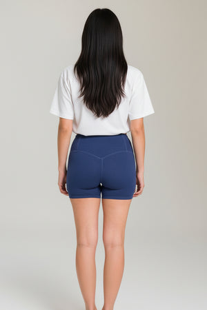 Zenana - Brushed Microfiber Wide Waistband Biker Short - MP-9064Y