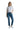 Wax Jean - Basic Crop Straight Leg Denim Jeans in Soft Rayon Blend (25.5" Inseam) - 90421-SaltTree