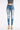 Kancan - Women's High Rise Button Fly Distressed Super Skinny Jeans - kc7310 ST-SaltTree