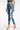 Kancan - Women's High Rise Button Fly Distressed Super Skinny Jeans - kc7310 ST-SaltTree