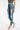 Kancan - Women's High Rise Button Fly Distressed Super Skinny Jeans - kc7310 with kc6192 ST-SaltTree
