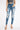 Kancan - Women's High Rise Button Fly Distressed Super Skinny Jeans - kc7310-SaltTree