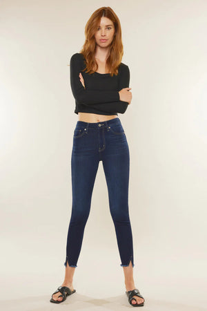Kancan - ZINNIA HIGH RISE ANKLE SKINNY JEANS - KC8604D