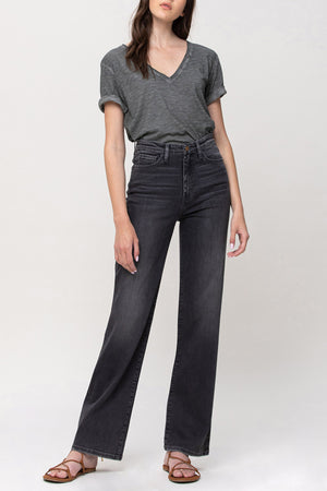Flying Monkey - Close To You - Super High Rise Slim Wide Jeans - Y3310
