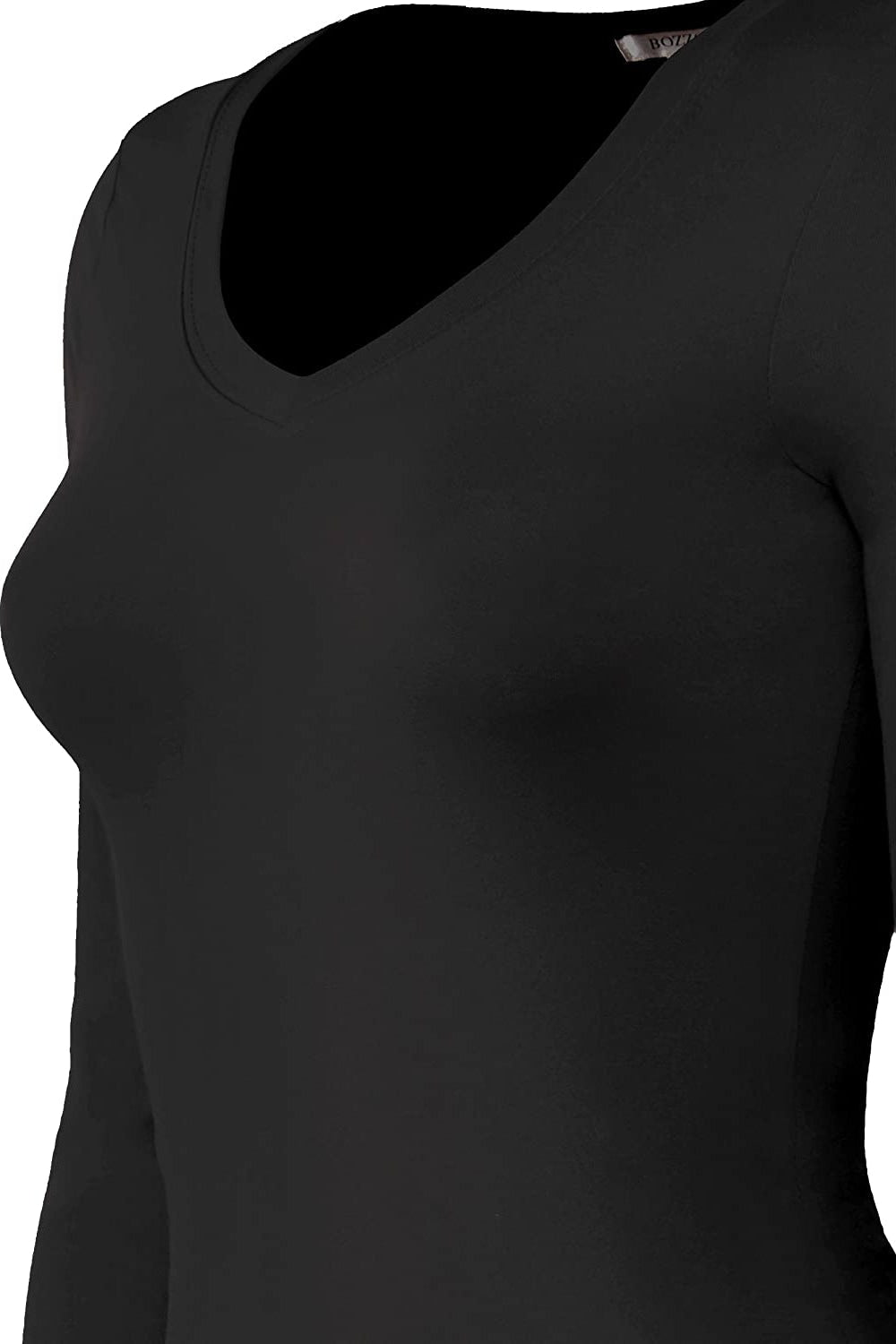 Bozzolo Women's Basic Cotton Spandex Racerback Solid Plain Fitted Tank Top  -RT1777 