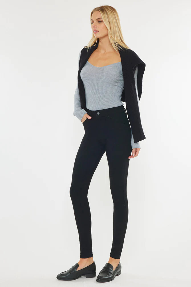 Kancan - Destiny High Rise Super Skinny Jeans - KC7085HTBK - SaltTree