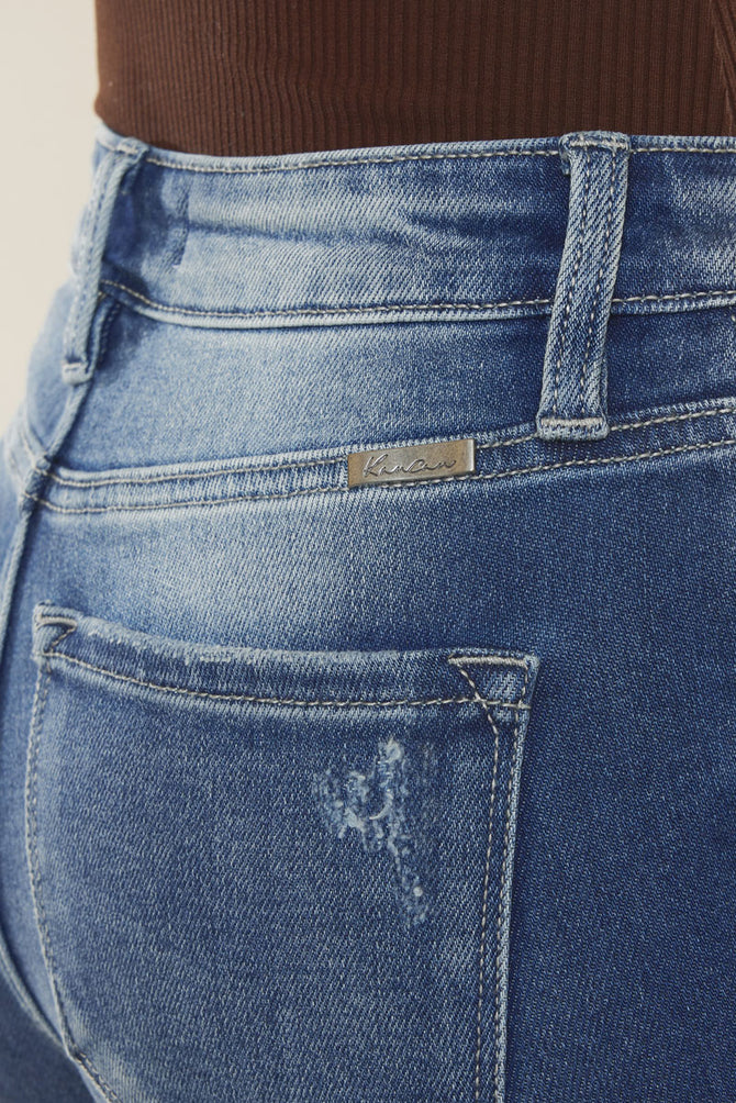 Kancan - Geneva High Rise Ankle Skinny Jeans - KC9167QM - SaltTree