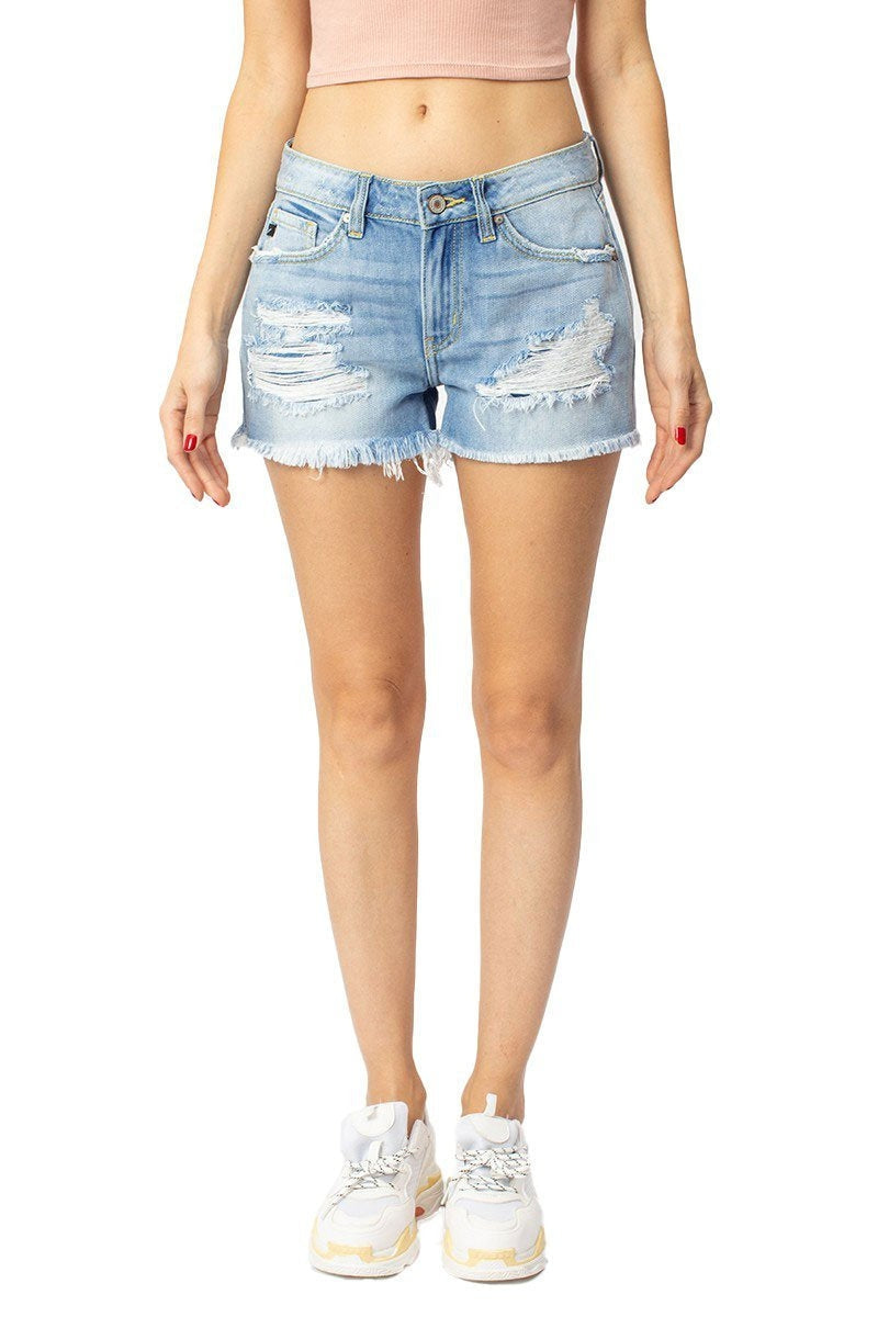 Distressed womens deals denim shorts