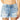Kancan - Women's Mid Rise Distressed Denim Shorts - KC8377-SaltTree