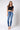 Kancan - Women's High Rise Button Fly Distressed Super Skinny Jeans - kc7113 ST-SaltTree