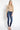 Kancan - Women's High Rise Button Fly Distressed Super Skinny Jeans - kc7113 ST-SaltTree