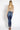 Kancan - Women's High Rise Button Fly Distressed Super Skinny Jeans - kc7113 ST-SaltTree