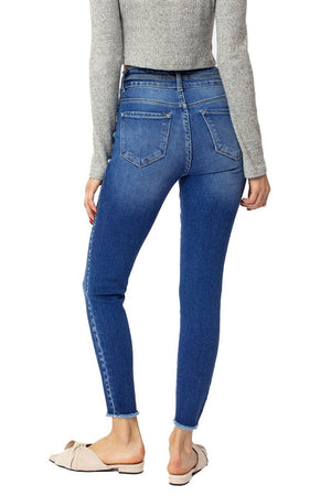 Skinny Ladies Jeans Top, Button, High Rise at Rs 3000/piece in Jalesar